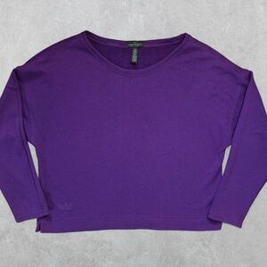 Lauren Jeans Co. Ralph Lauren Purple Crew Neck Sweater – L